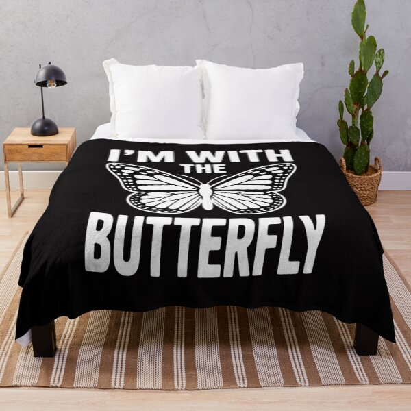 Item preview, I'm With Butterfly Halloween Matching Couples Party designed and sold by berniceschm.