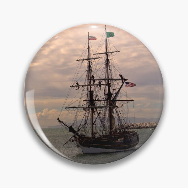Item preview, Lady Washington Sailing Past the California Coast designed and sold by Armadillo222.