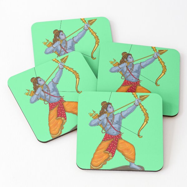 Item preview, Lord Rama Art – Divine Hindu God Illustration designed and sold by Harshit_Digital_Arts.