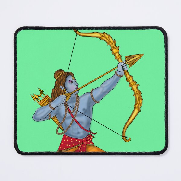 Item preview, Lord Rama Art – Divine Hindu God Illustration designed and sold by Harshit_Digital_Arts.