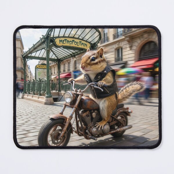 Item preview, Chipmunk Tears Through Paris designed and sold by Tridentulus.