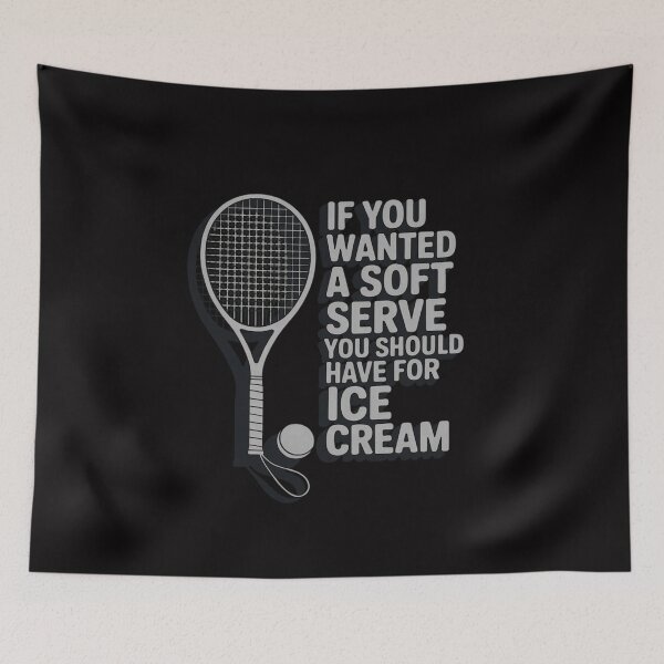 Item preview, If You Wanted A Soft Serve - Racquetball designed and sold by sonlylya.