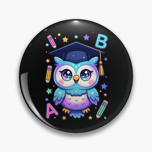 Item preview, Graduation Owl in Cosmic Sparkles designed and sold by Clauxel.