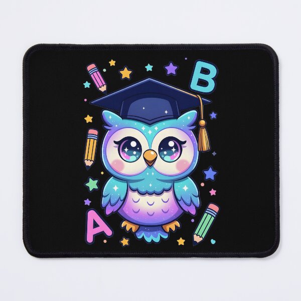 Item preview, Graduation Owl in Cosmic Sparkles designed and sold by Clauxel.