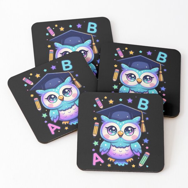 Item preview, Graduation Owl in Cosmic Sparkles designed and sold by Clauxel.