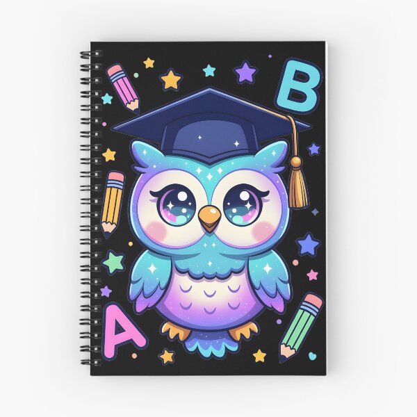 Item preview, Graduation Owl in Cosmic Sparkles designed and sold by Clauxel.