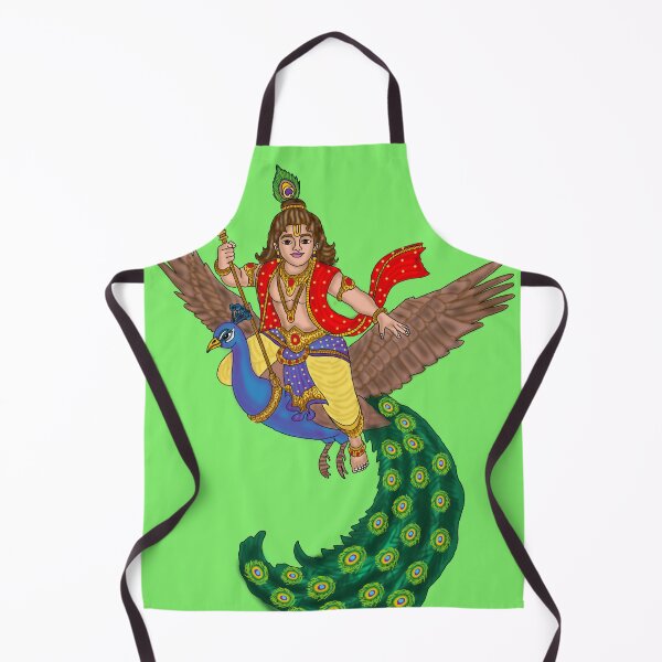 Item preview, Lord Kartikeya Art – Hindu Warrior God Illustration designed and sold by Harshit_Digital_Arts.