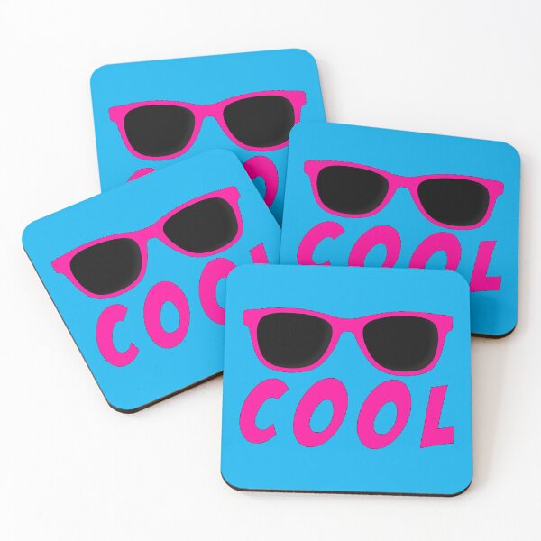 Item preview, Cool - Pink On Blue designed and sold by IKDG.