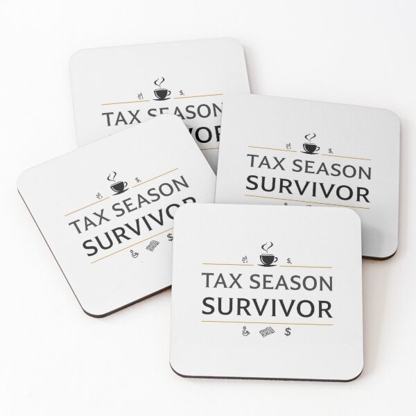 Item preview, Tax Season Survivor – Funny Accounting Design designed and sold by numberscoffee.
