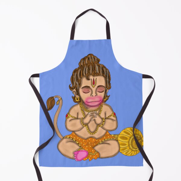 Item preview, Lord Child Hanuman Art – Divine Baby Hanuman Illustration designed and sold by Harshit_Digital_Arts.