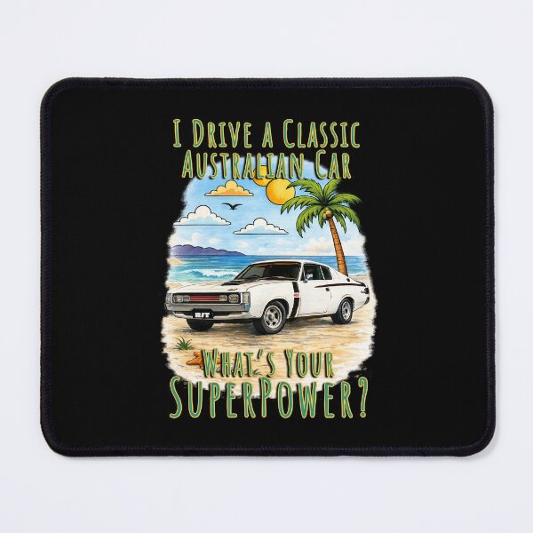 Item preview, I Drive a Classic Australian Car RT Valiant Hardtop Art designed and sold by Michael van der Hoorn.