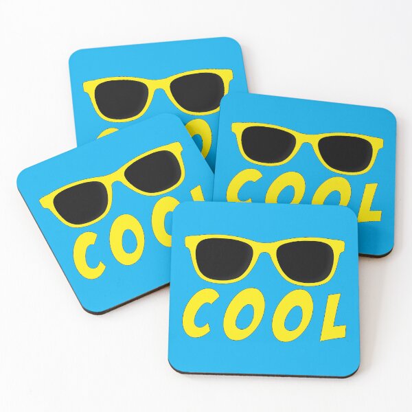 Item preview, Cool - Yellow On Blue designed and sold by IKDG.