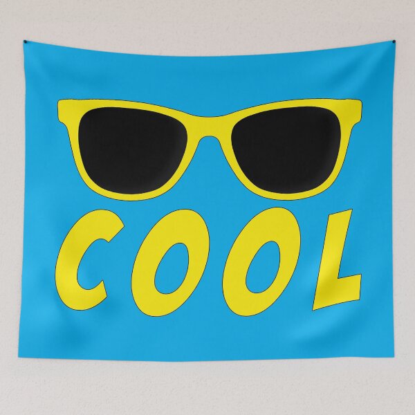 Item preview, Cool - Yellow On Blue designed and sold by IKDG.