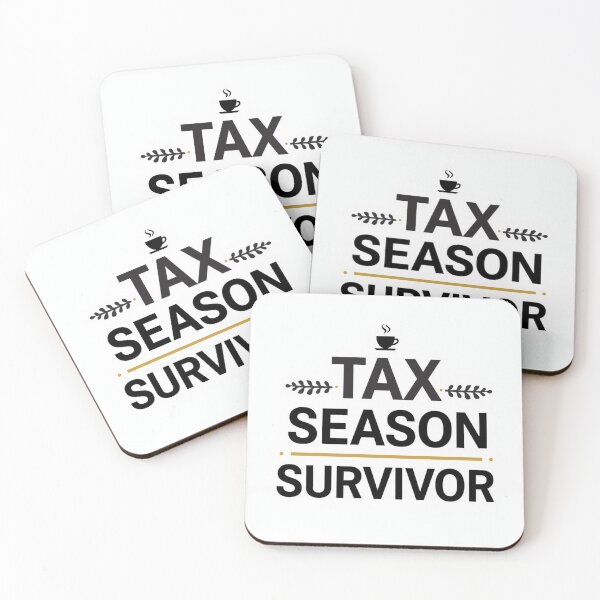 Item preview, Tax Season Survivor – Minimal Office Design designed and sold by numberscoffee.