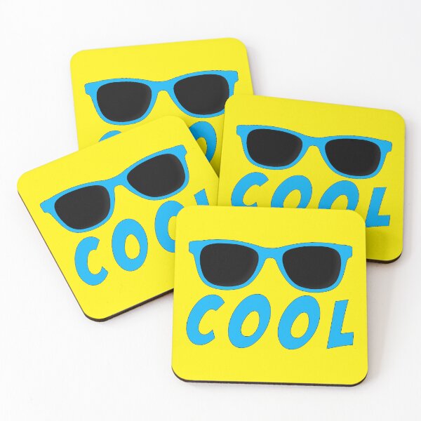 Item preview, Cool - Blue On Yellow designed and sold by IKDG.
