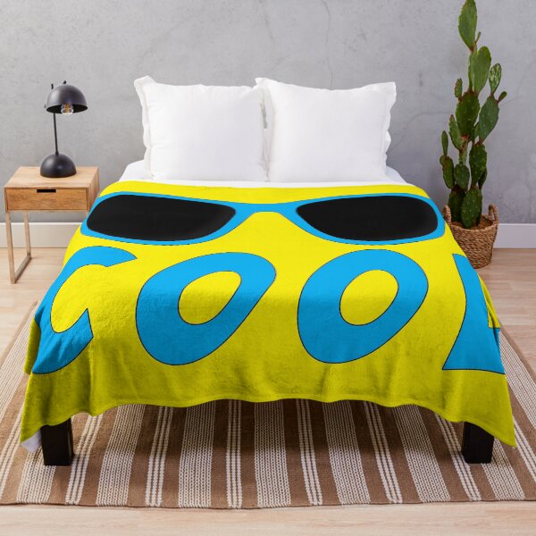 Item preview, Cool - Blue On Yellow designed and sold by IKDG.