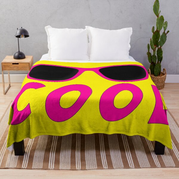 Item preview, Cool - Pink On Yellow designed and sold by IKDG.
