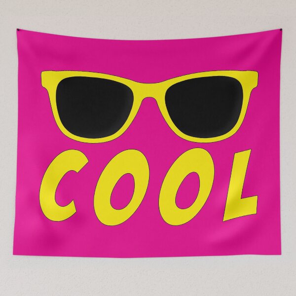 Item preview, Cool - Yellow On Pink designed and sold by IKDG.