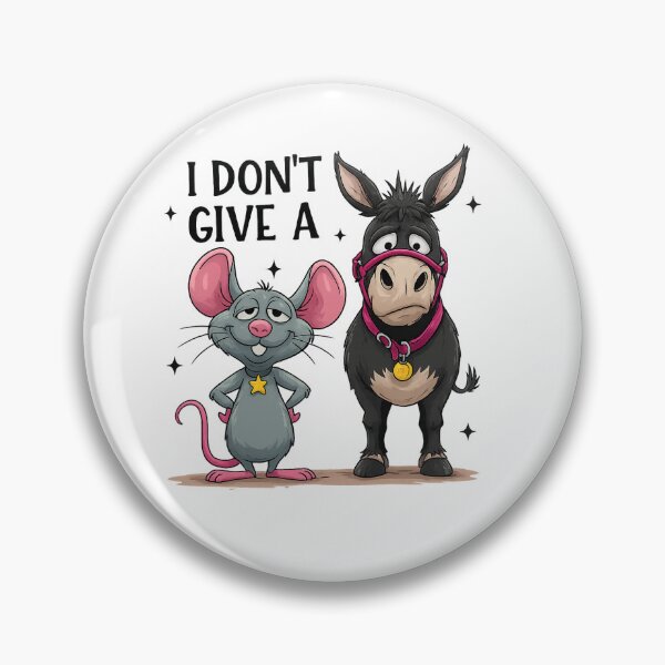 Item preview, Donkey and mouse mockery  designed and sold by nora8820.