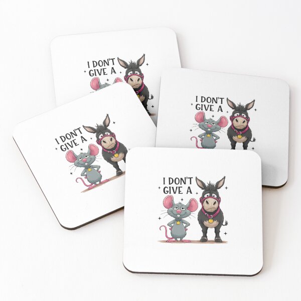 Item preview, Donkey and mouse mockery  designed and sold by nora8820.