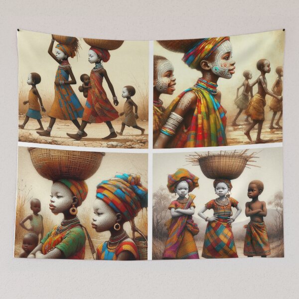 Item preview, African Kids designed and sold by Beyondnote-Art.
