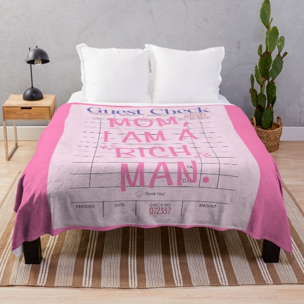 Item preview, Retro Guest Check Mom I Am A Rich Man designed and sold by SaltedBeachPaperie.