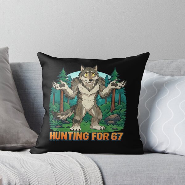 Item preview, Funny Bigfoot Hunting For 67 Six Seven T-Shirt designed and sold by LashondaGreen89.
