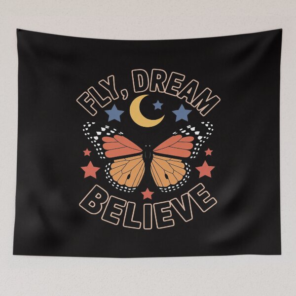 Item preview, Fly Dream Believe Monarch Butterfly Butterflies Women Girls designed and sold by banbopbii.