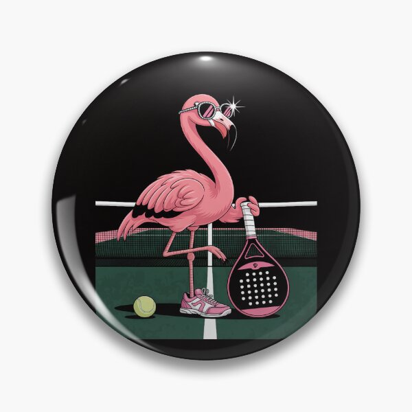 Item preview, Flamingo Pickleball Paddleball Lover Pink Flamingo Women designed and sold by banbopbii.