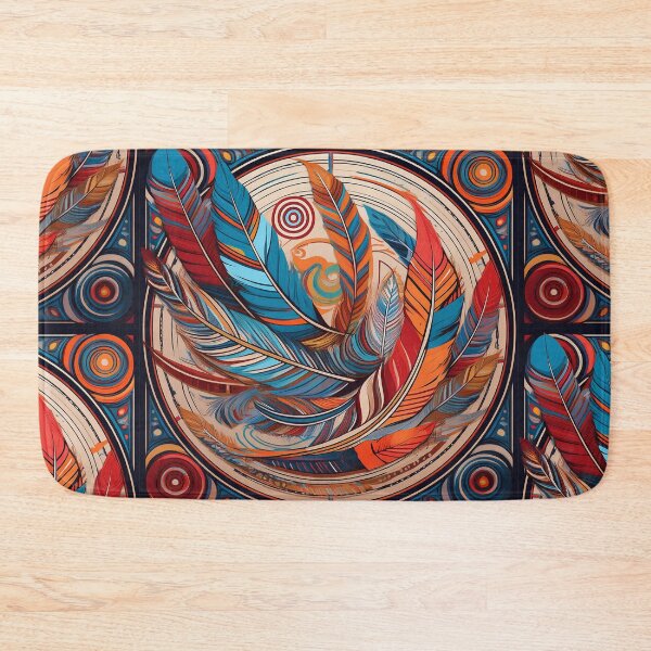 Item preview, Modern abstract geometric wall art – Plumón Lunar designed and sold by MoonLab Design.