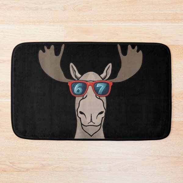 Item preview, Cool Moose With Sunglasses 67 Six Seven Design designed and sold by LashondaGreen89.