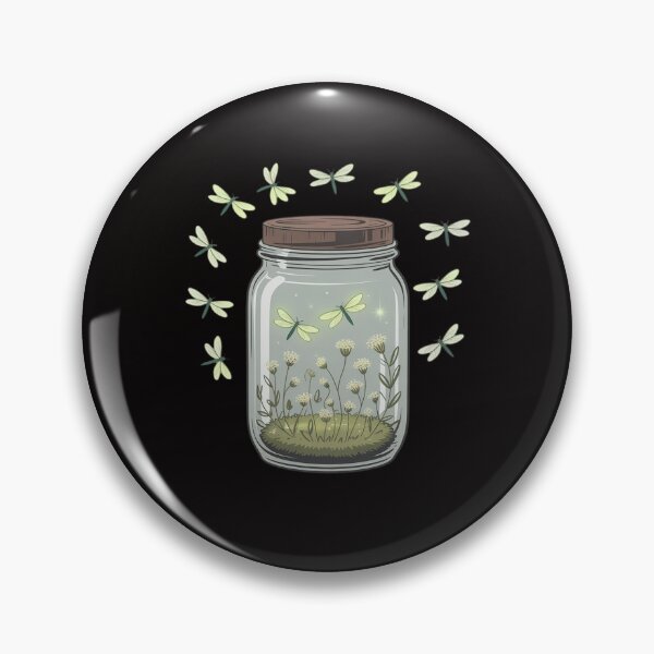 Item preview, Fireflies Bugs In A Jar Firefly Lightning Insects designed and sold by AnimeManga2D.