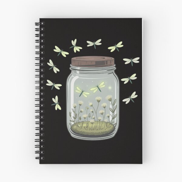 Item preview, Fireflies Bugs In A Jar Firefly Lightning Insects designed and sold by AnimeManga2D.
