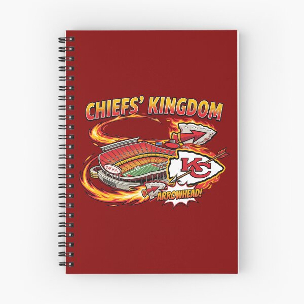 Item preview, Chiefs Kingdom Arrowhead Stadium Football Art designed and sold by Bizu digitalart..
