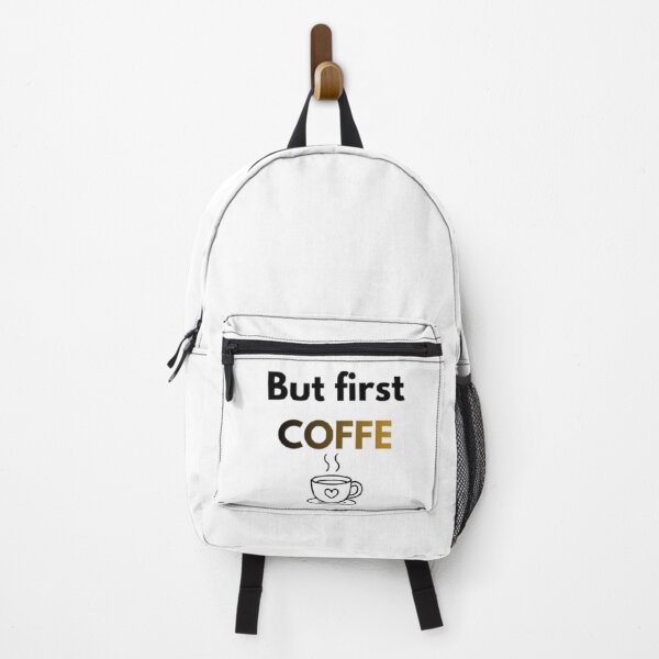 Item preview, But first coffee - minimalist coffee lover qoute designed and sold by RhobheaCreation.