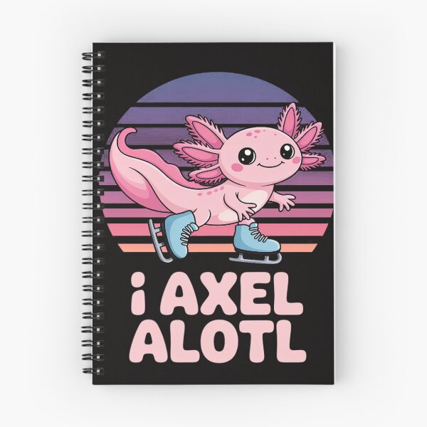 Item preview, Figure Skater I Axel Alotl Ice Skating Axolotl designed and sold by banbopbii.