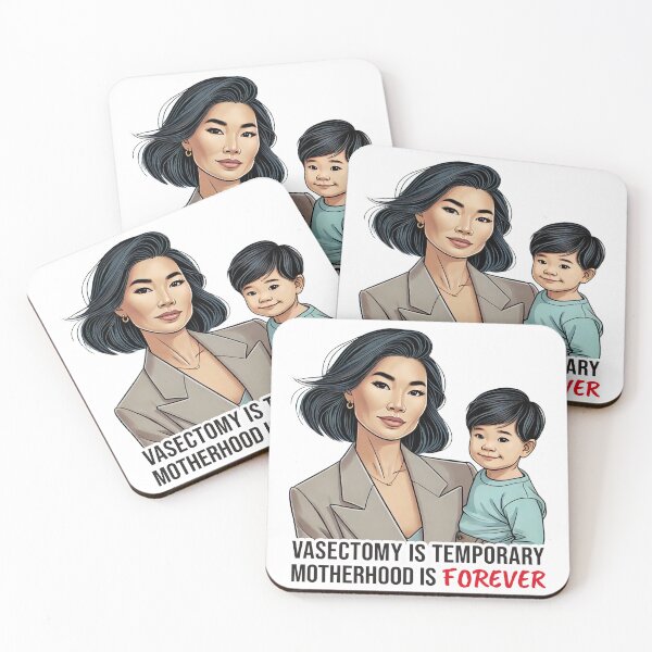 Item preview, Vasectomy is Temporary - Motherhood is Forever designed and sold by PurpleScream.
