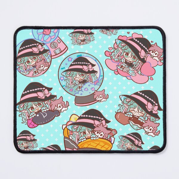 Item preview, Aqua Syreni The Sea Witch Chibi Collage designed and sold by aquasyreni.