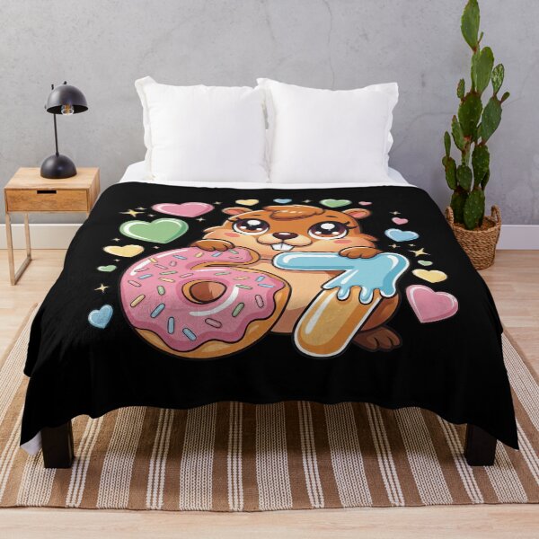 Item preview, Cute Donut Beaver 67 Six Seven Birthday T-Shirt designed and sold by LashondaGreen89.