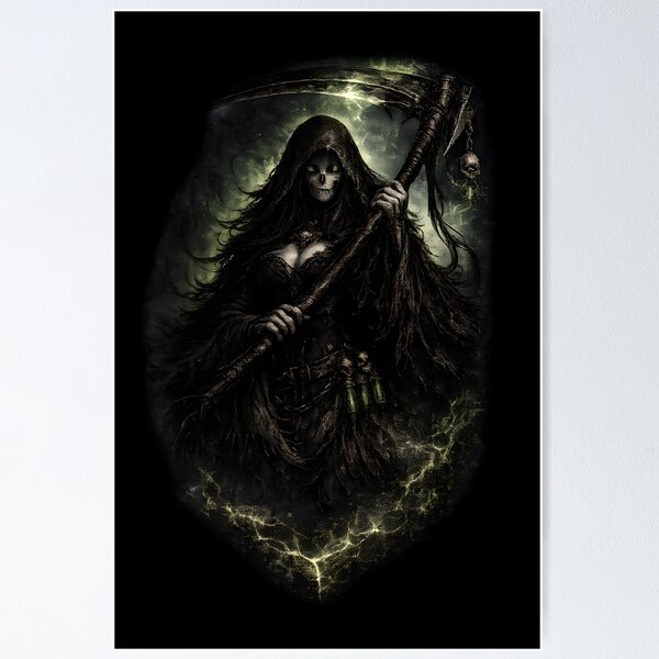 Item preview, The Veiled Reaper designed and sold by WornAF.