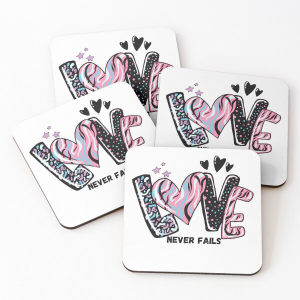 Item preview, Love Never Fails designed and sold by Moore & Moore Creations.