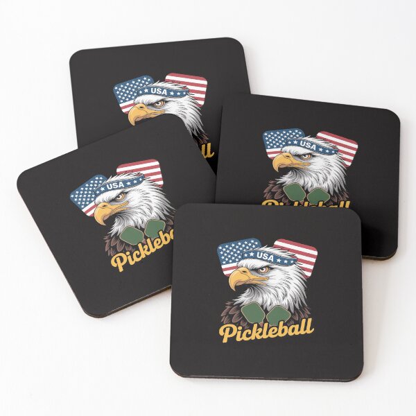 Item preview, Eagle Mullet Pickleball Lovers 4th Of July USA American Flag designed and sold by banbopbii.