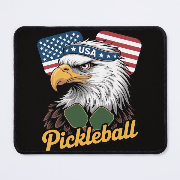 Item preview, Eagle Mullet Pickleball Lovers 4th Of July USA American Flag designed and sold by banbopbii.