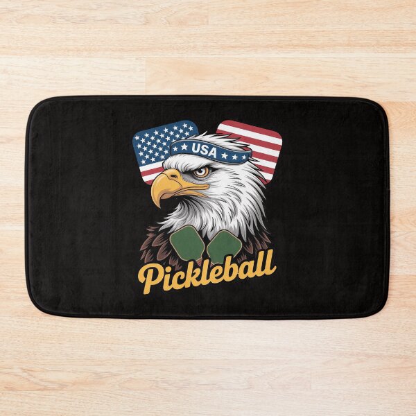 Item preview, Eagle Mullet Pickleball Lovers 4th Of July USA American Flag designed and sold by banbopbii.
