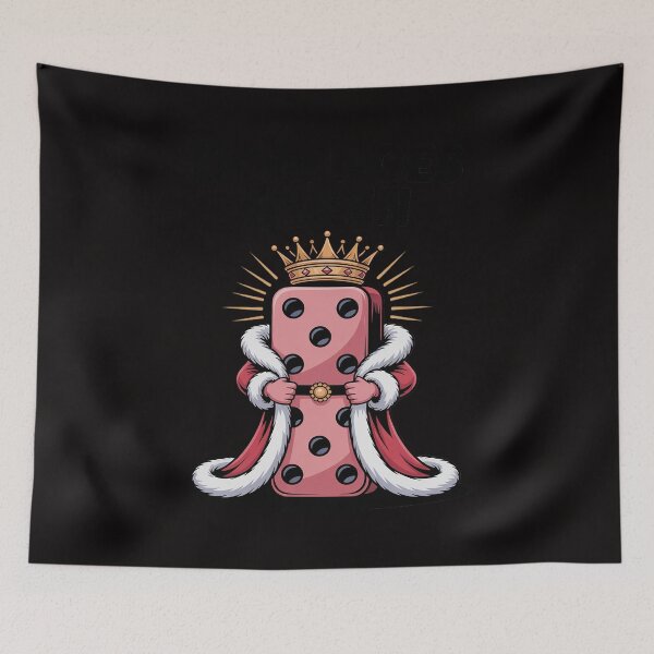 Item preview, Dominoes Queen  Womens Domino Player Girls Dominoes designed and sold by AnimeManga2D.