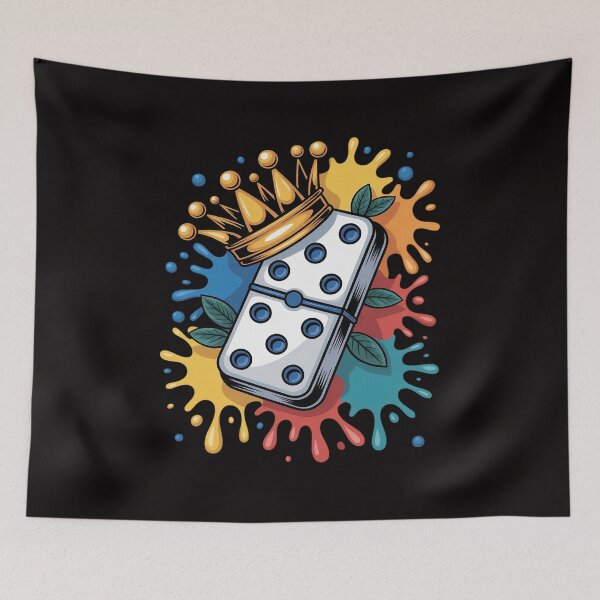 Item preview, Dominoes King  Board Game Domino Lover Domino Player designed and sold by banbopbii.