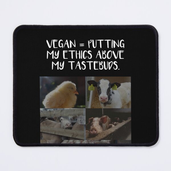 Item preview, Vegan = putting my ethics above my tastebuds designed and sold by quinnhopp.