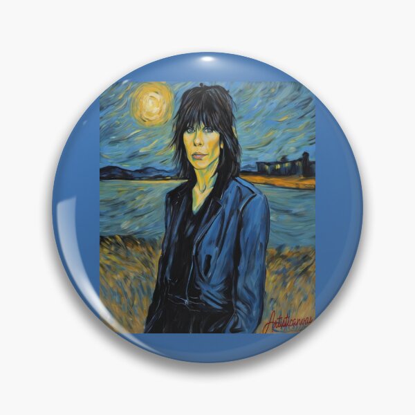 Item preview, "Chrissie Hynde: Rock Charisma Under the Moon" designed and sold by Artisticanvas.
