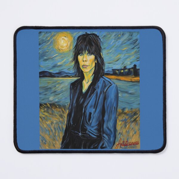 Item preview, "Chrissie Hynde: Rock Charisma Under the Moon" designed and sold by Artisticanvas.