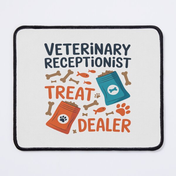 Item preview, Veterinary Receptionist Animal Clinic Pet Hospital Treats designed and sold by skanderio.